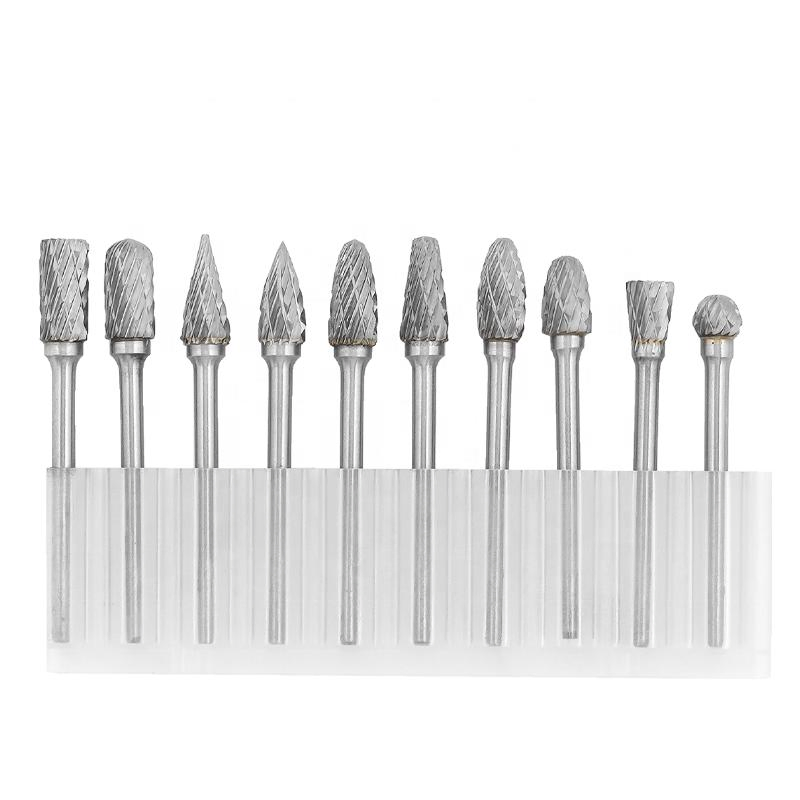 Se Metal Wood Jade Machine Tools Grinding and Polishing Tools for Stone Carbide Cutting Bur Rotary Cutter Tool 6mm Carbide Burr