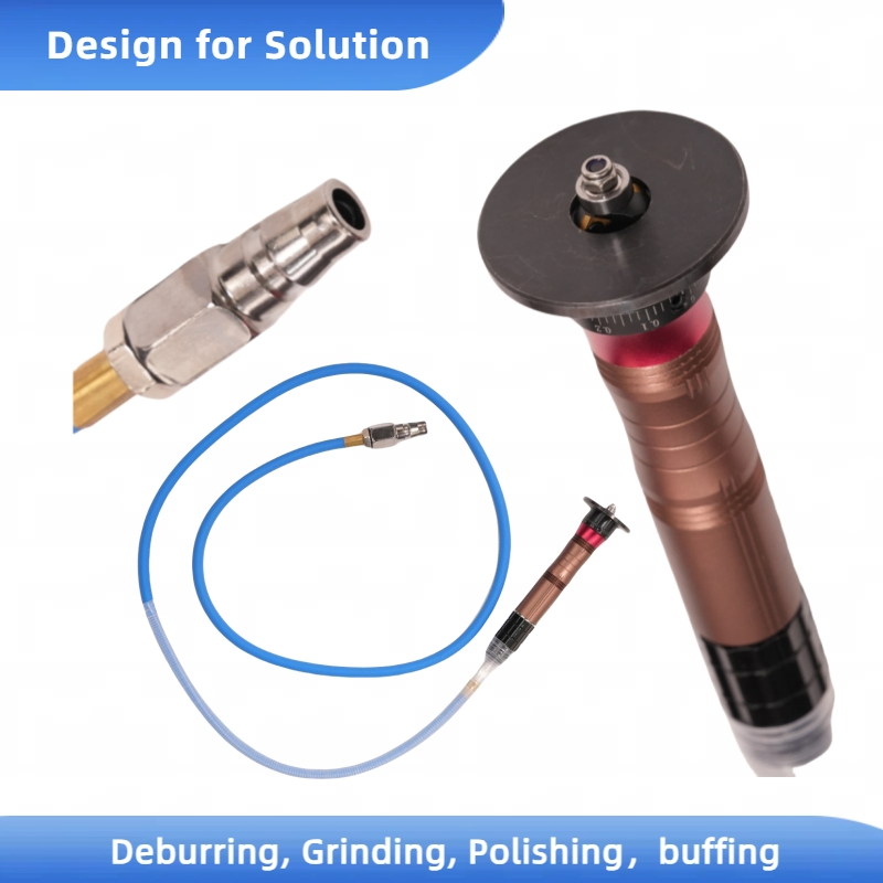 Professional Metalworking Air Power Chamfering Tool for Perfect Edge Finishing