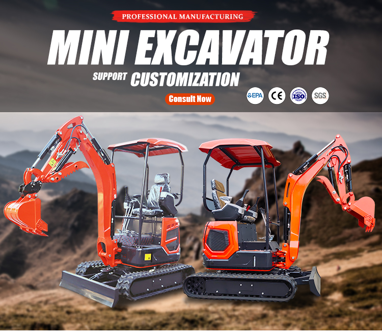 Mini Excavator Banner