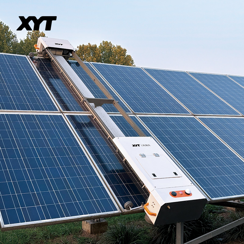 Automatic Solar Panel Cleaning Robot Remote Control Pv Cleaning Robot Automatic Pv Remote Control X6 Cleaning Brush