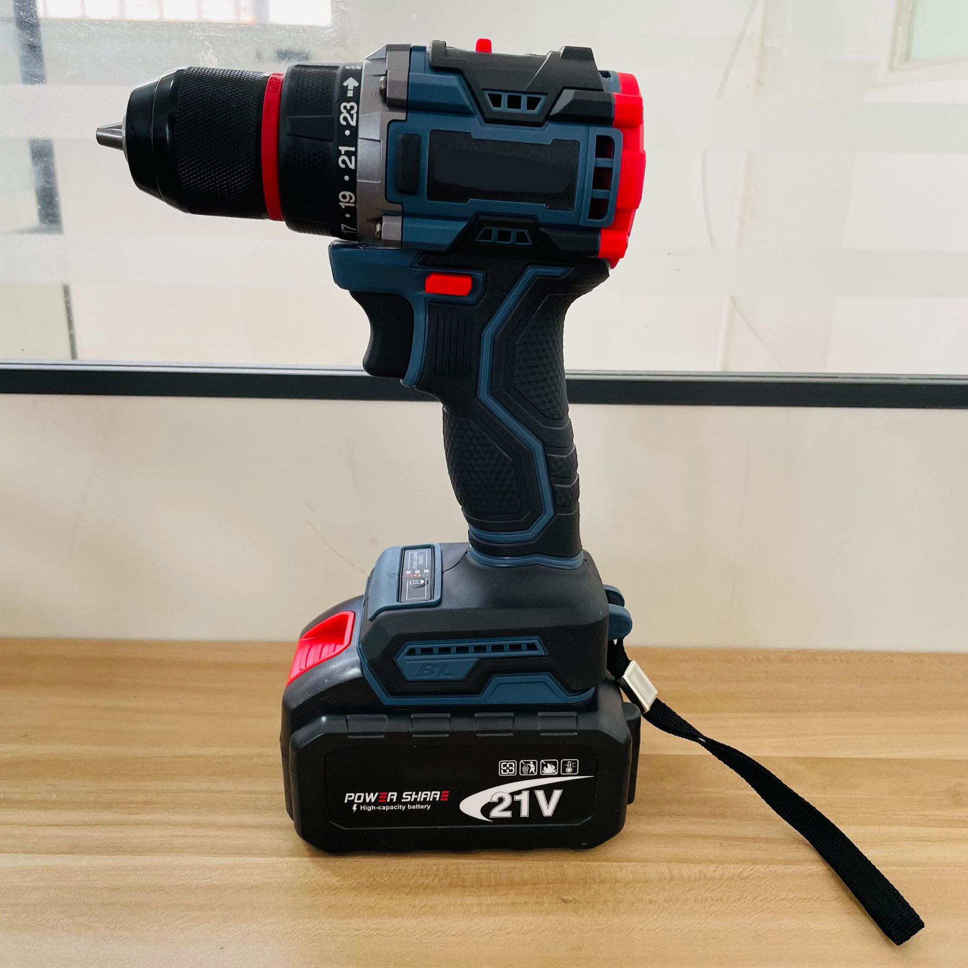 Industrial 5-in-1 Cordless Brushless Multi-Function Power Tool Set Electric Drills Angle Grinders Electric Hammers (3-Year