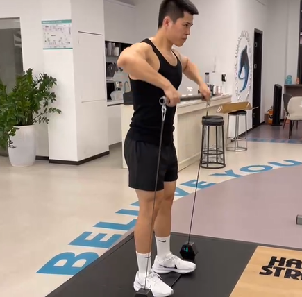 Home Gym Equipment Portable 2 Smart Power Pump Exercise Machine Set Multifunctional Strength Training ABS Material For Home Use