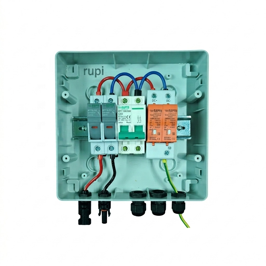 New Energy HA-8 RUIPEIN IP65 Photovoltaic Combiner Power Distribution Equipment Tsolar Breaker Box Ac Dc Assembly