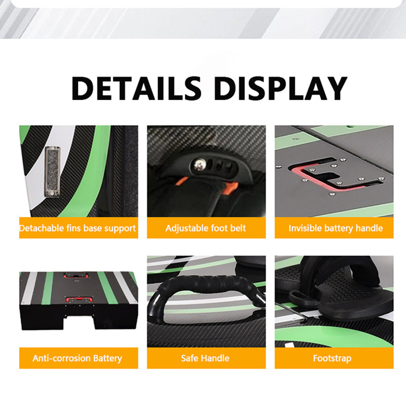 Best Supplier 2024 On Surfing Boards 12KW High Power Motor Carbon Fiber Battery JetSurf Electric Surfboards For Sale Online
