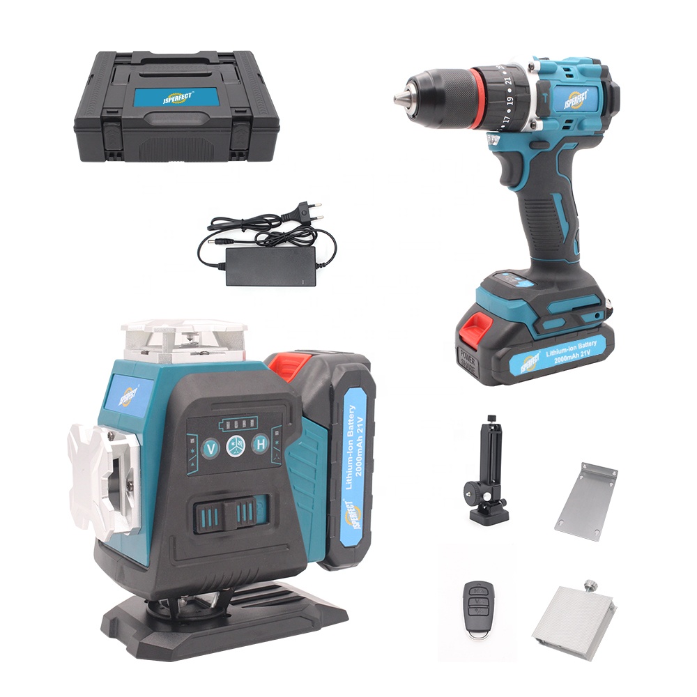 21V Cordless Power Tool Set