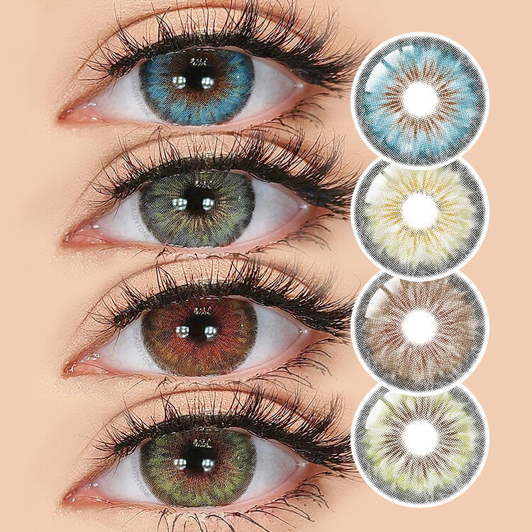 Lentes De Contacto Urban Layer Cleopatra Hazel Brown Eyes Colour Lens Wholesale Colored Contact Lenses
