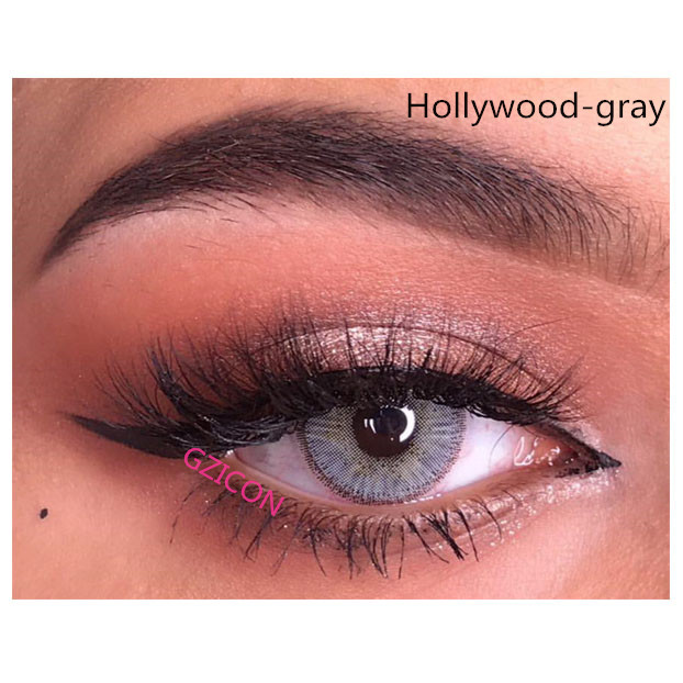 BeautyTone Holly wood Gray Color Contact Lens Wholesale Makeup Cosmetic Cheap Coloured Eye Contact Lenses