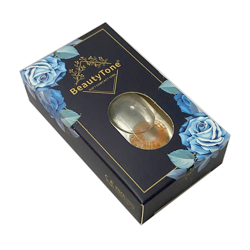 Wholesale Color Contact Lenses Paper Box Printing Colored Box for Packaging