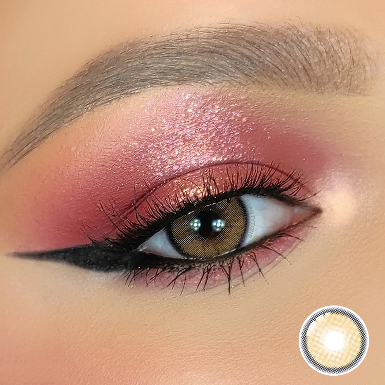Colored Contact Lenses Wholesale Super Natural Soft Eye Makeup Cosmetics Good Quality Comfortable Lente De Contacto