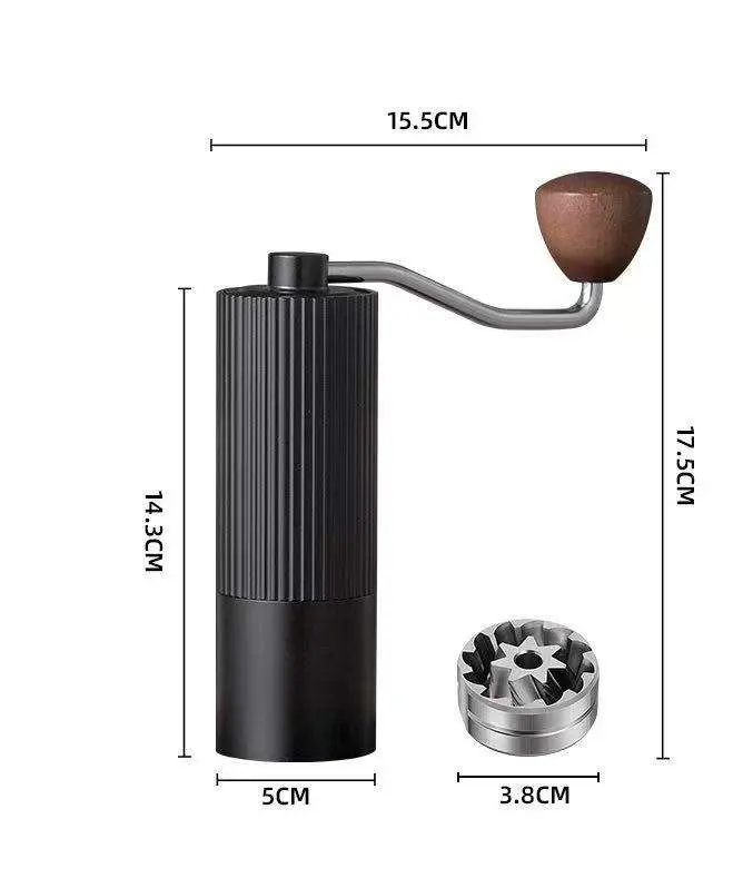 OEM Portable Manual Coffee Grinder with Wood Handle Suppliers, Supplier