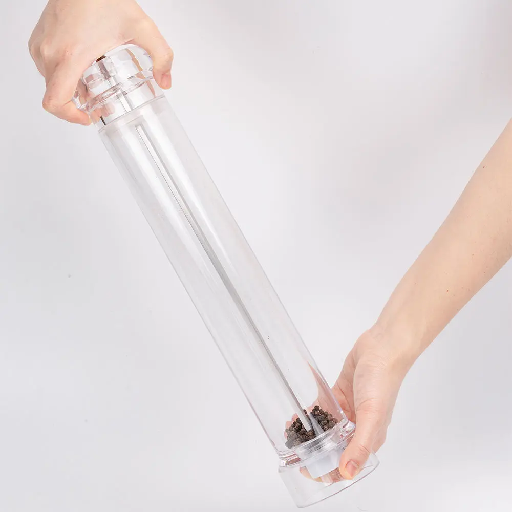 High-Quality Acrylic Transparent Manual Salt and Pepper Mill/Pepper Grinder Manufacturer, Supplier