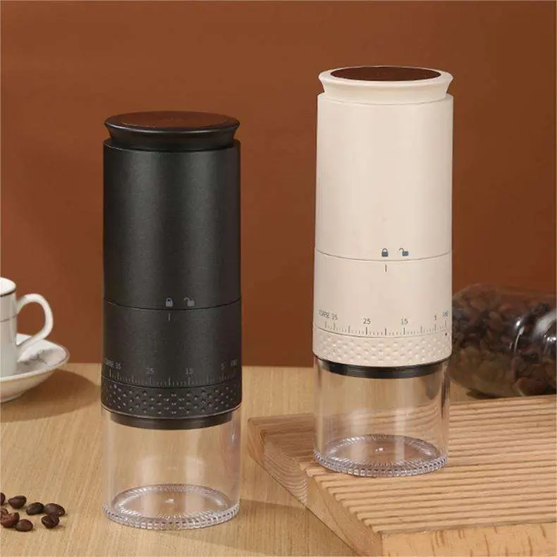 High-Quality 38 Levels Adjustment USB Rechargeable Wireless Electric Coffee Maker Manufacturers, Factory