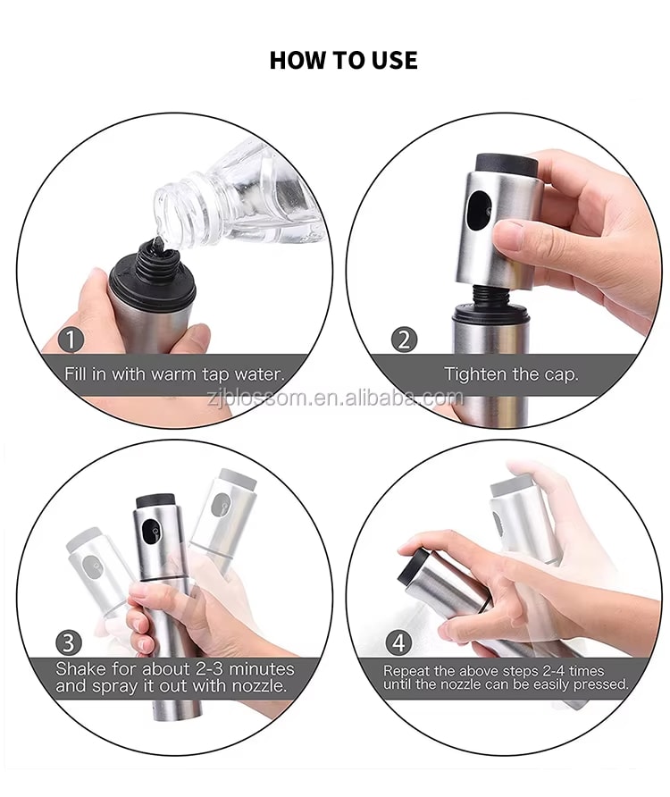 How to use oil sprayer