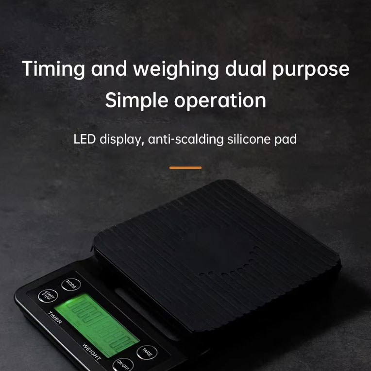Timer and Weighing