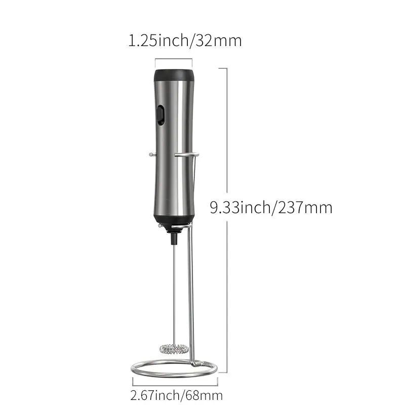 Wholesale Automatic Foam Maker Milk Steamer Handheld Coffee Whisk Electric Milk Frother Manufacturer, Manufacturers