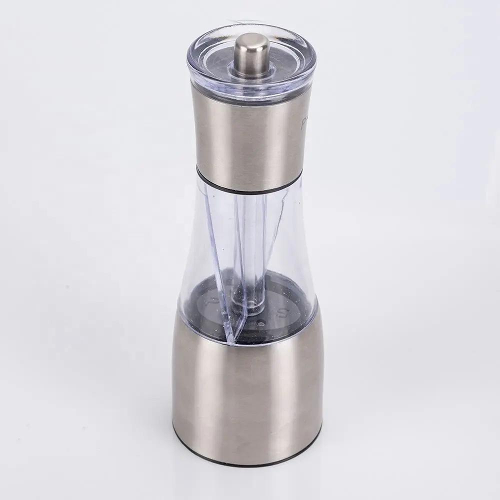 OEM Manual Stainless Steel Salt and Pepper Grinder Set 2 in 1 Manufacturers, Suppliers