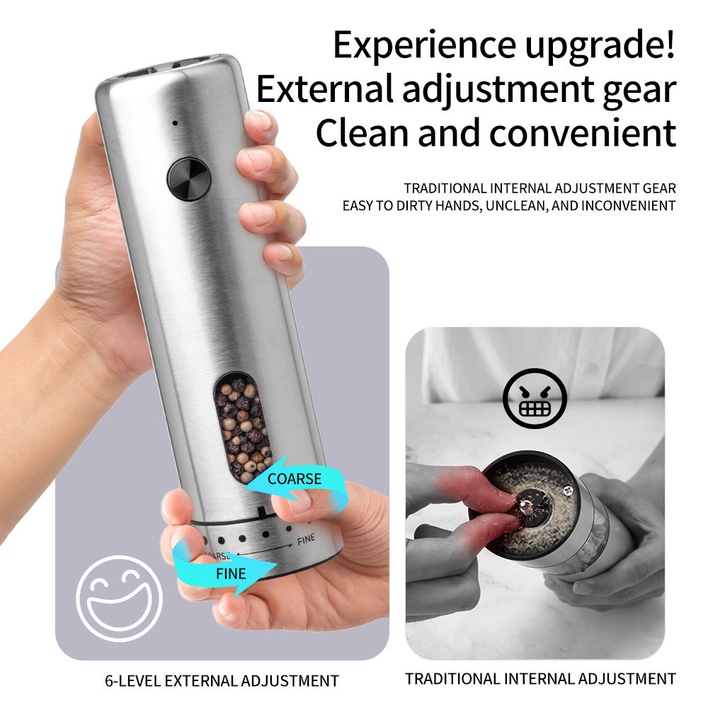 External Adjustment Knob Design