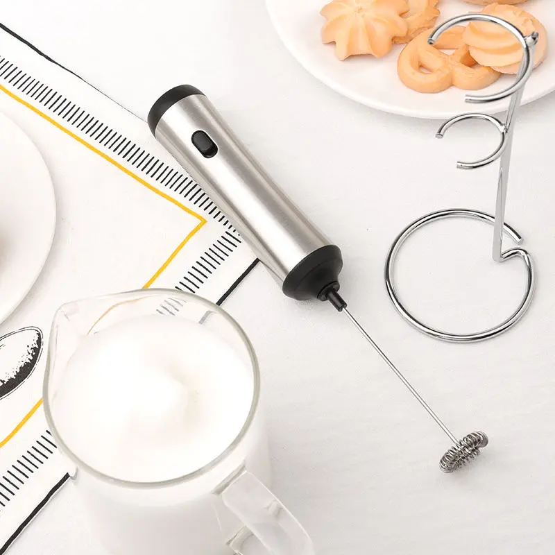 Wholesale Automatic Foam Maker Milk Steamer Handheld Coffee Whisk Electric Milk Frother Manufacturer, Manufacturers