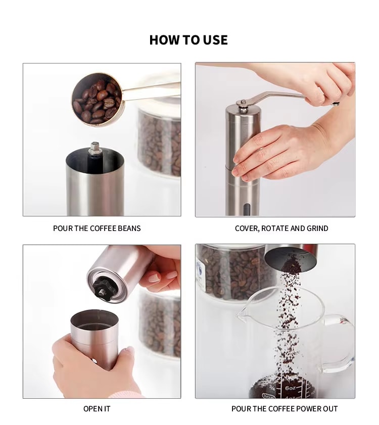 How to Use Manual Coffee Grinder