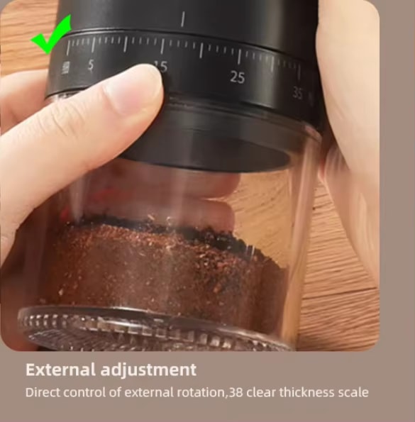 External adjustment scale