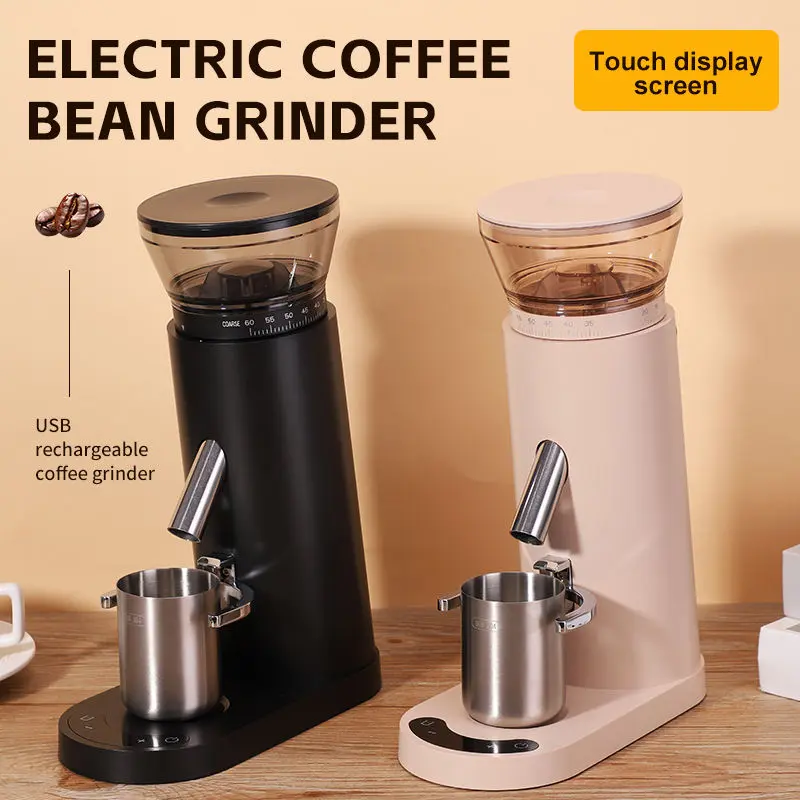 Wholesale Electric Timere Burr Espresso Mill Coffee Bean Grinder Manufacturers, Supplier