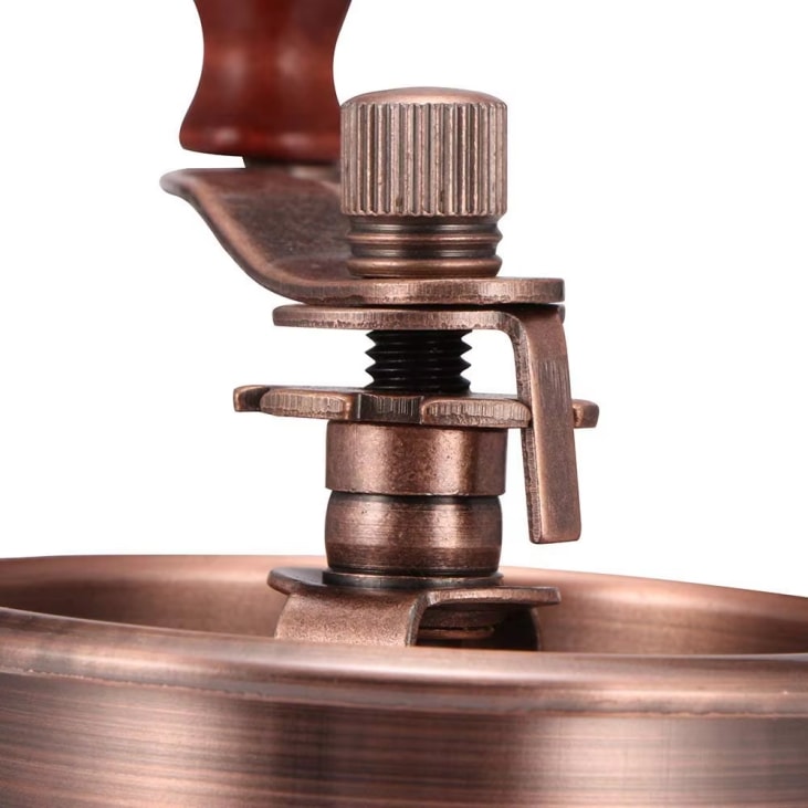 Manual Wood Coffee Mill Grinder detail