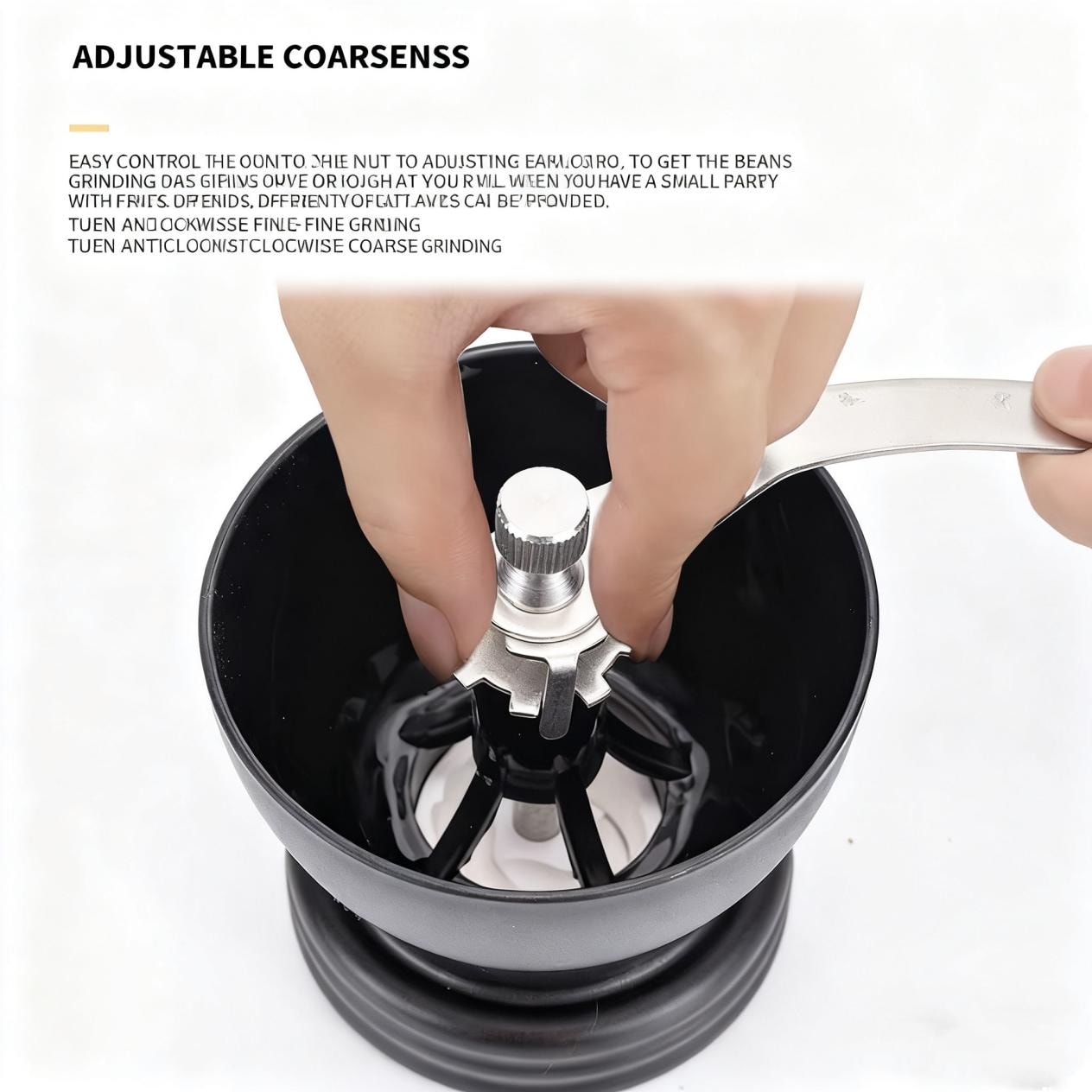 Manual Coffee Grinder Adjustment
