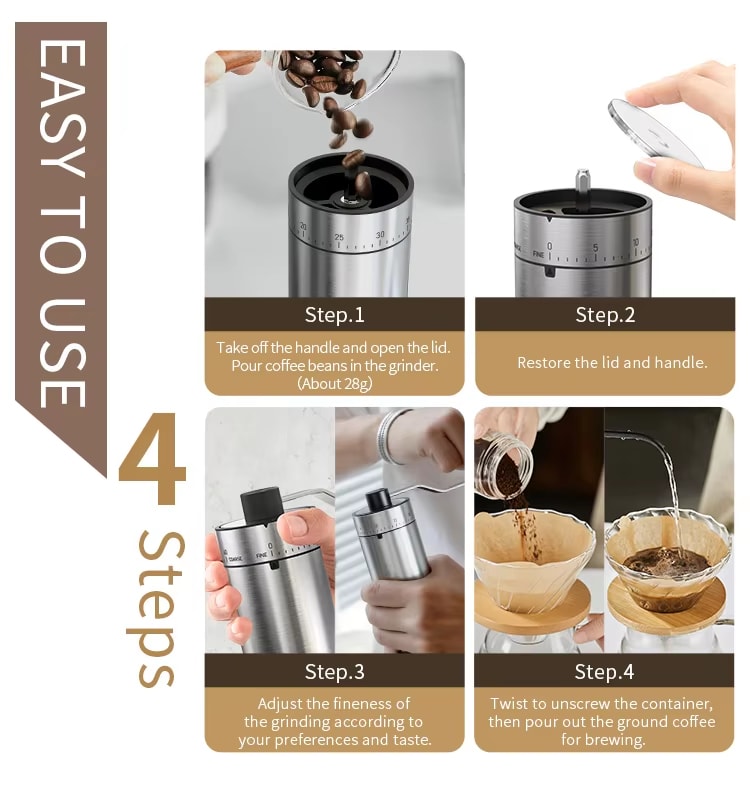 Easy to use grinder