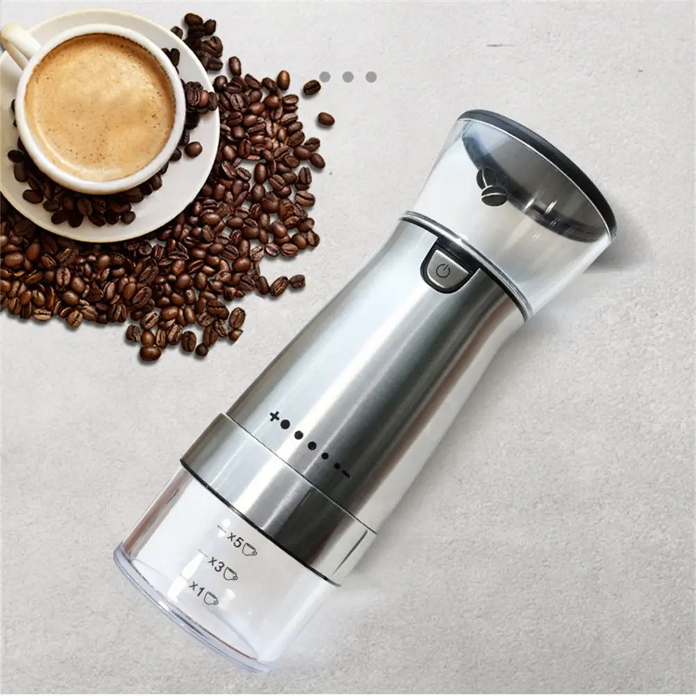 China Automatic Mini Electronic Coffee Bean Grinder With Cable Manufacturers, Supplier