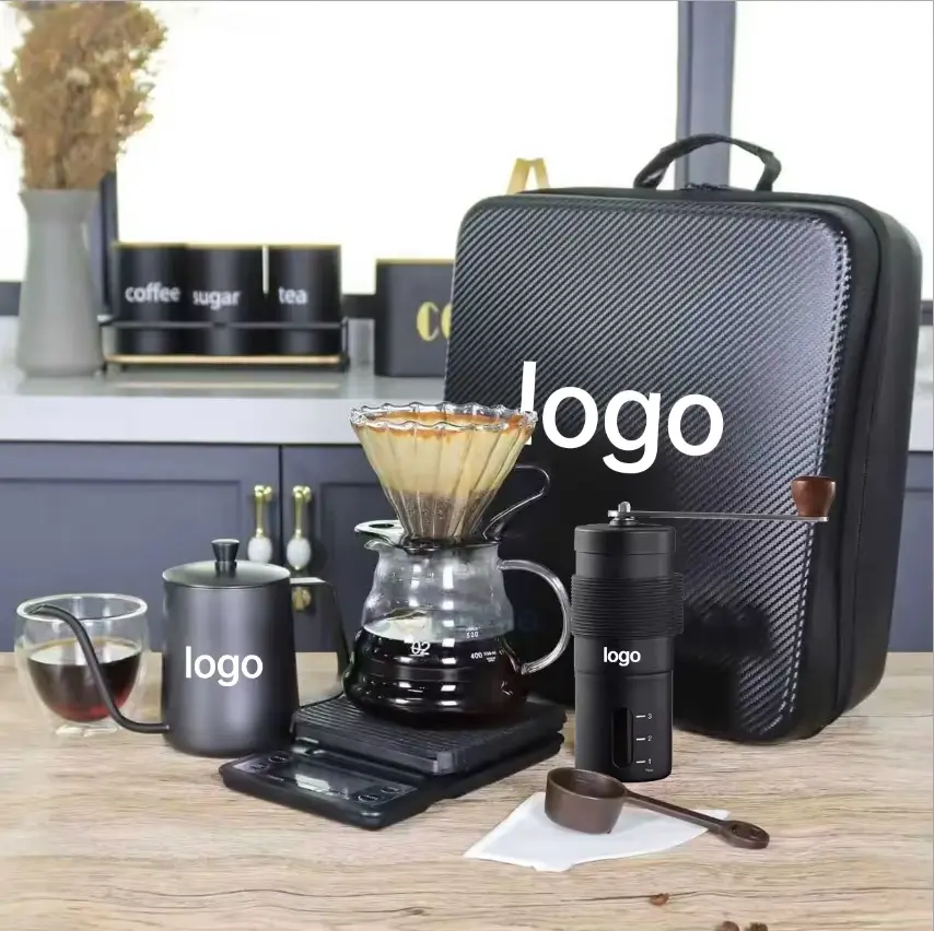 OEM Premium Portable Coffee Set With Electric Grinder Manufacturer, Factories