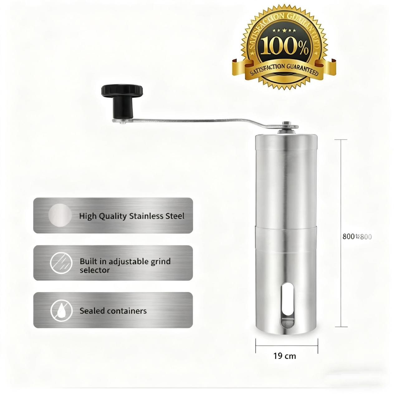 High-Quality Stainless Steel Handle