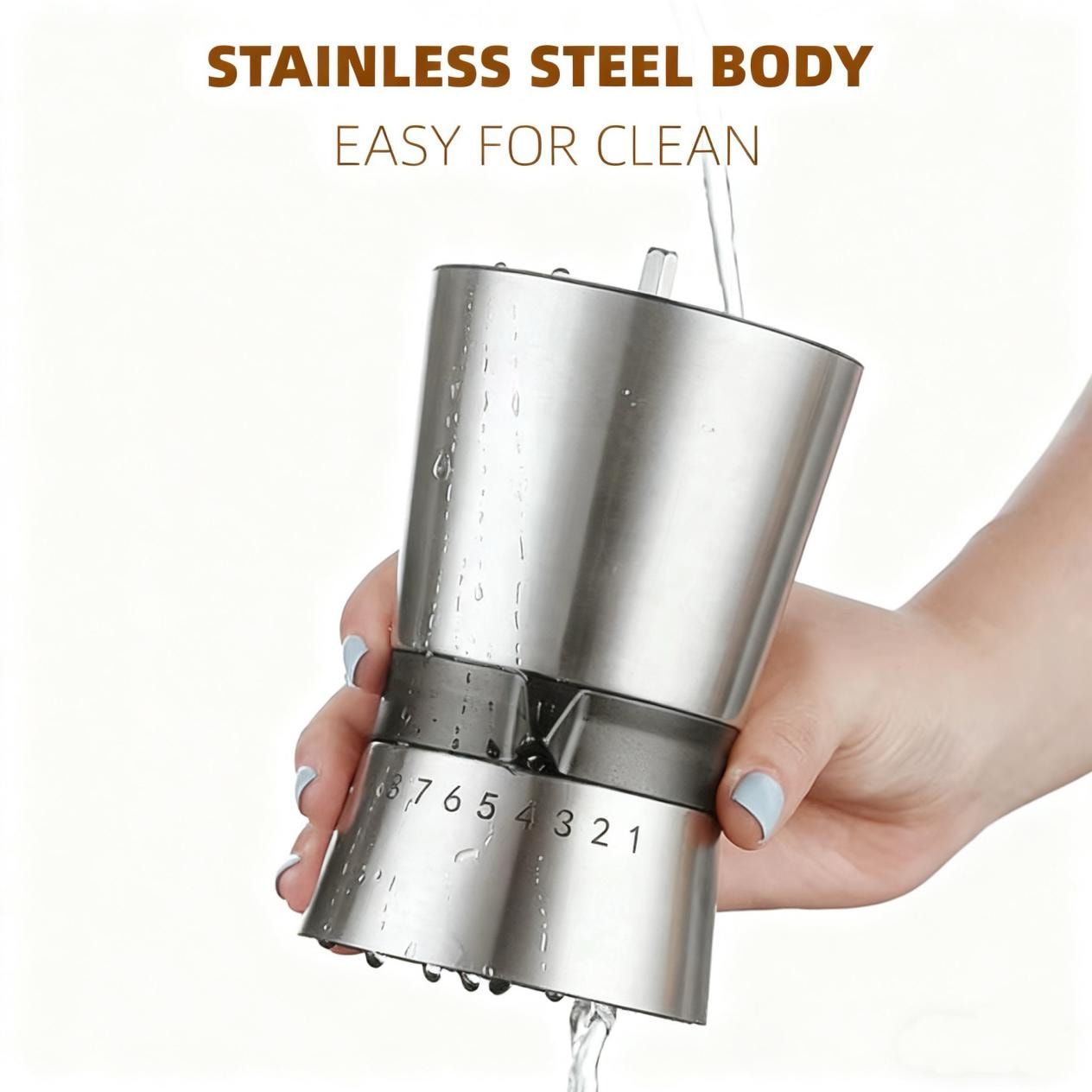 304 Stainless Steel Body