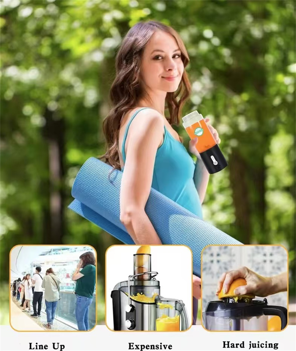 Mini Personal USB Portable Blender Display