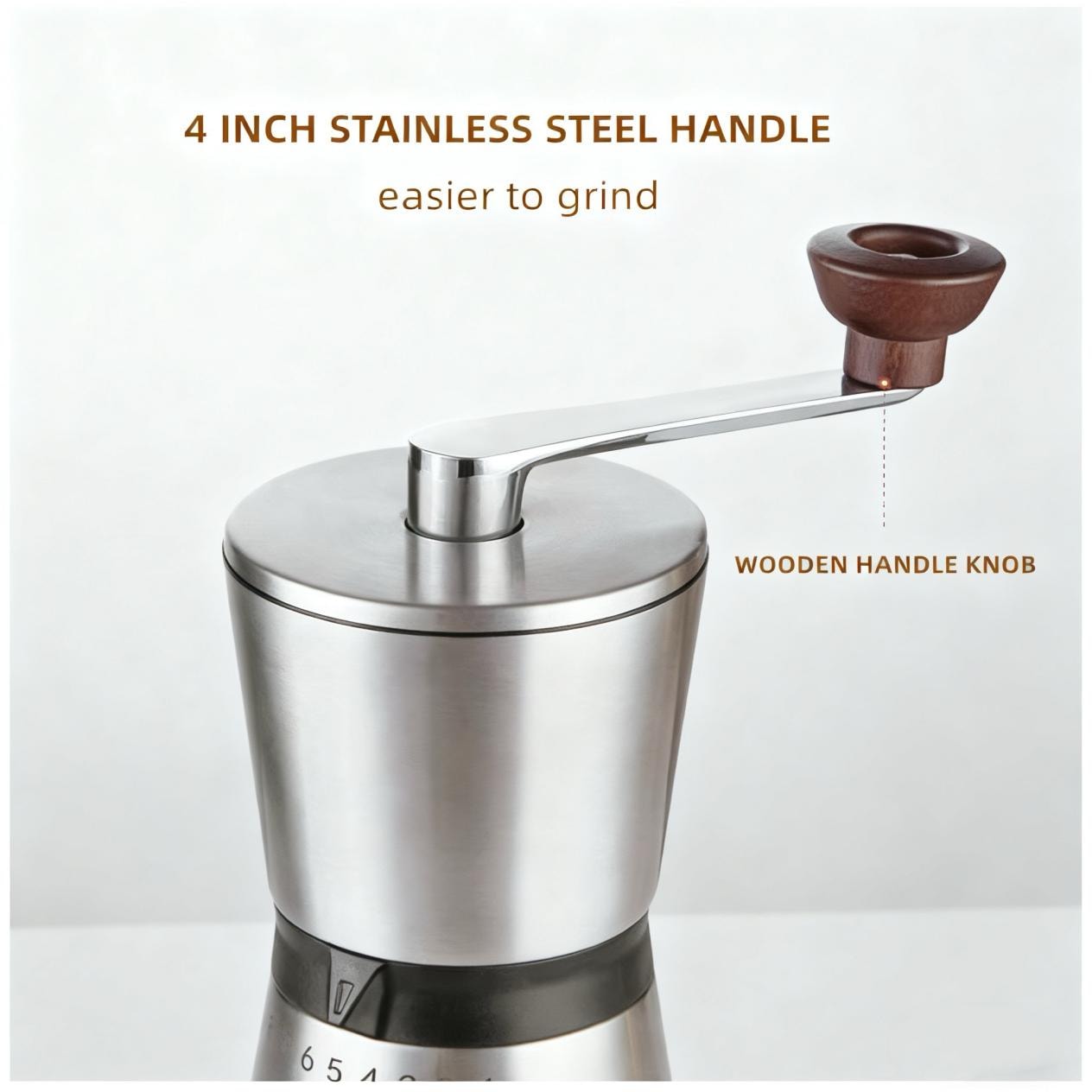 4-inch Stainless Steel Handle