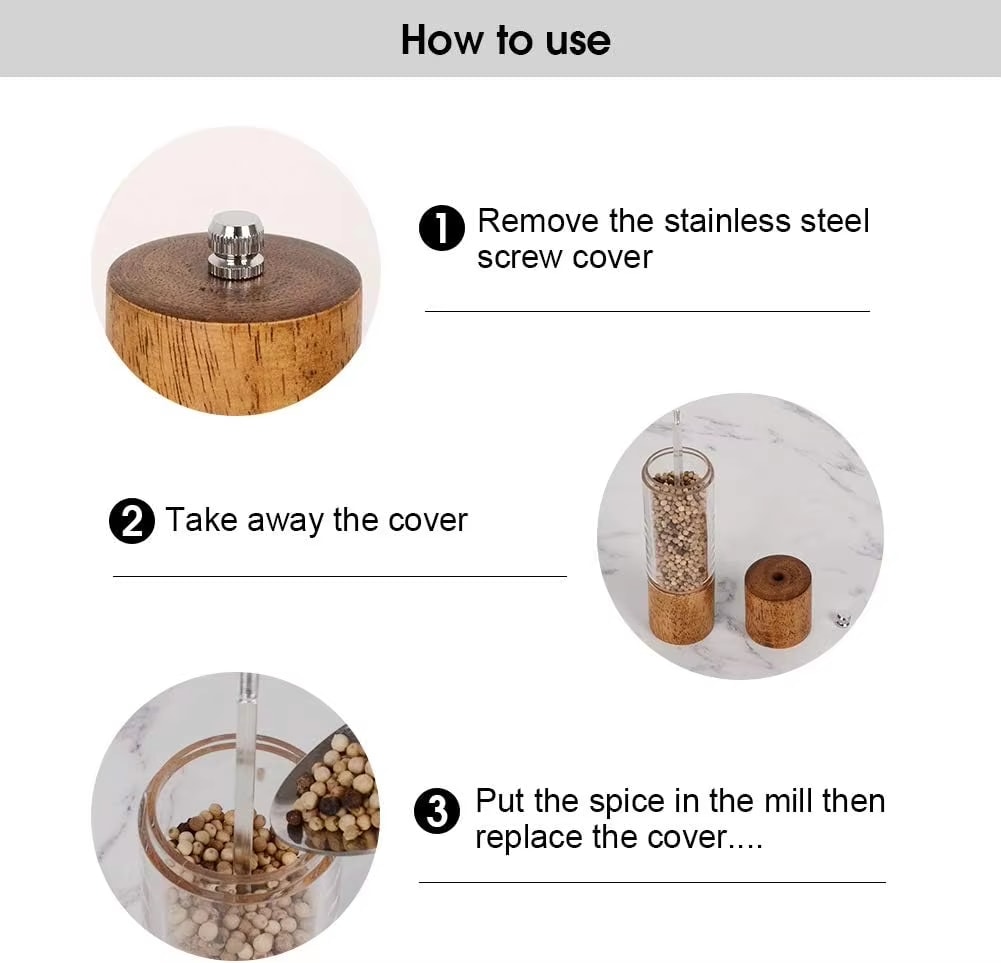 How to use the grinder