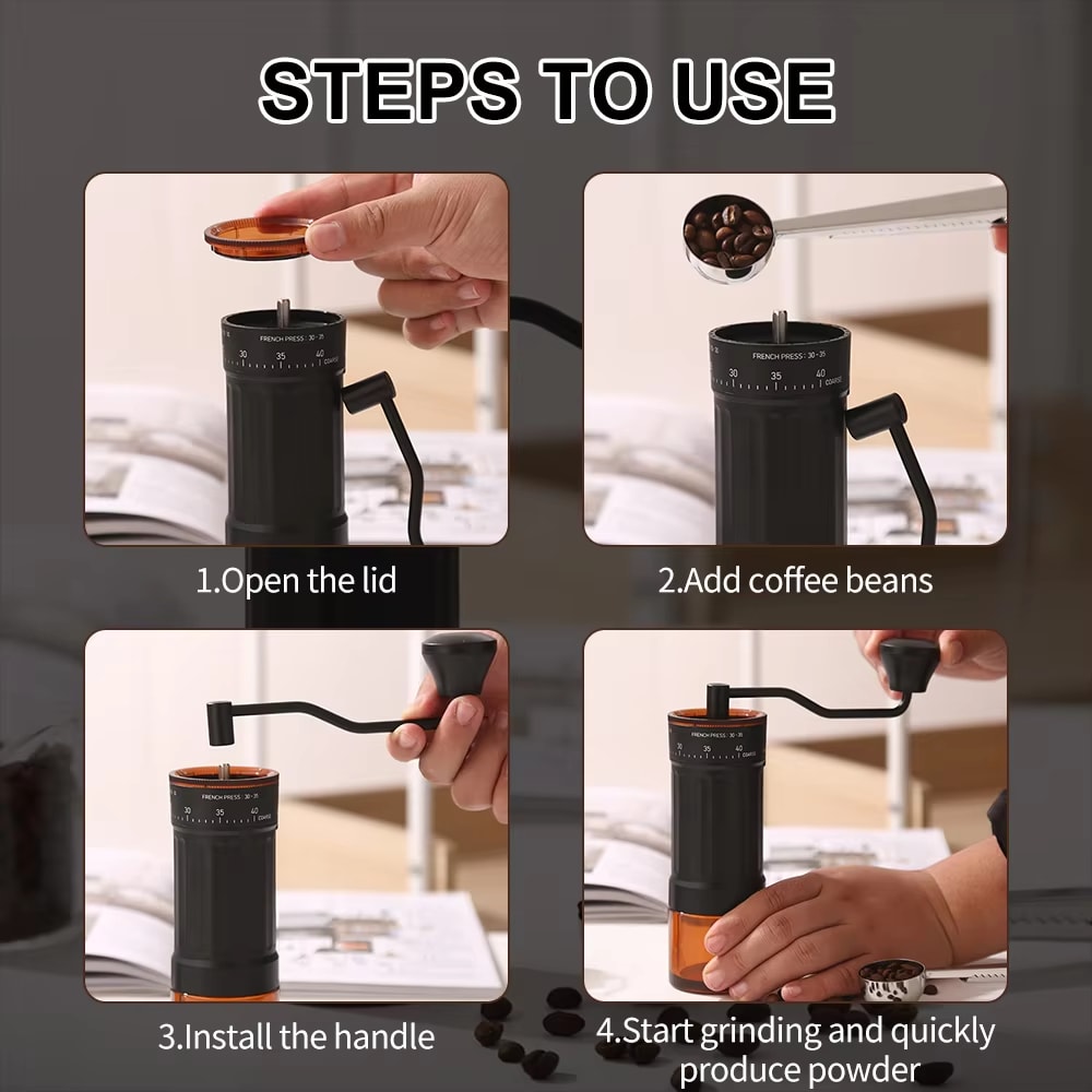 How to use coffee grinder