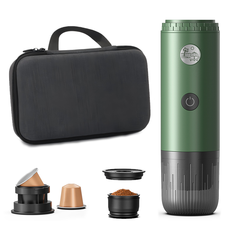 Portable coffee machine display
