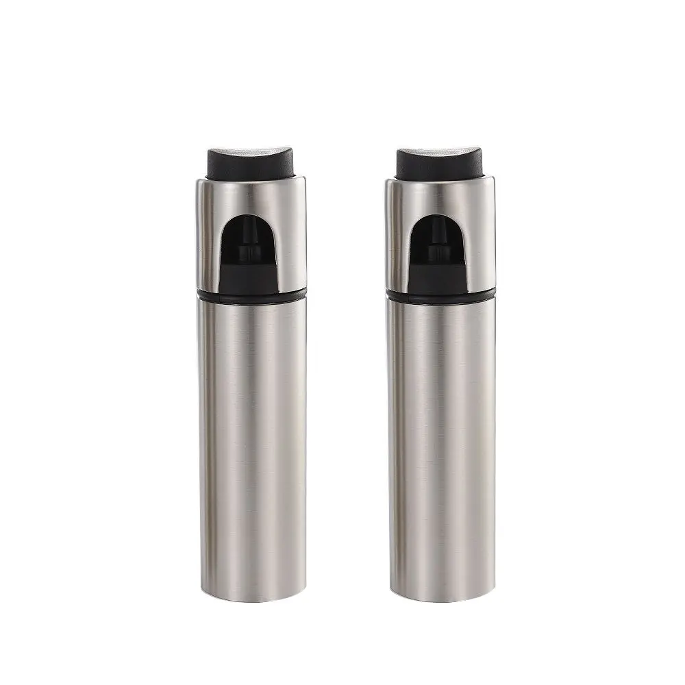 China Stainless Steel Olive Oil or Vinegar Sprayer Dispenser Bottle for Cooking Suppliers, Factory