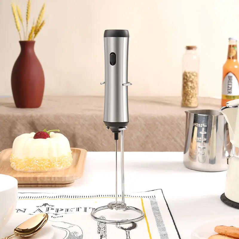 Wholesale Automatic Foam Maker Milk Steamer Handheld Coffee Whisk Electric Milk Frother Manufacturer, Manufacturers