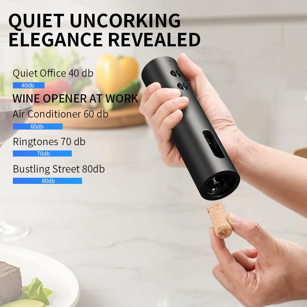 OEM Rechargeable Corkscrew Wine Bottle Openers for Gifts Manufacturer, Suppliers