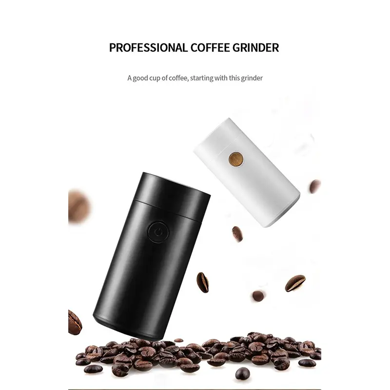 High-Quality USB Rechargeable Coffee Bean Mill Portable Electric Coffee Grinder Manufacturers, Supplier