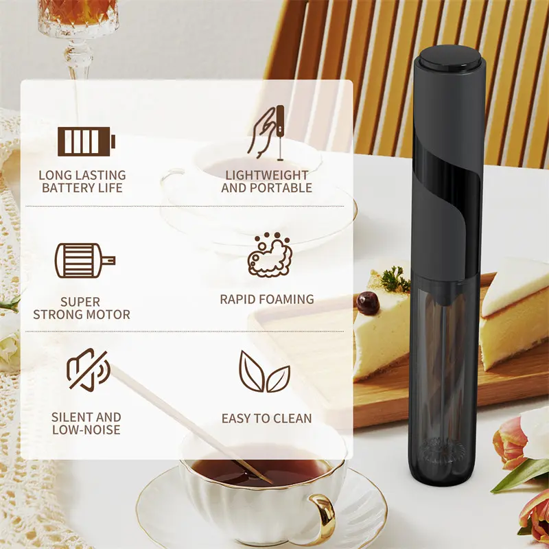 Wholesale Handheld Electric Coffee Machine Whisk Milk Frother Suppliers, Supplier