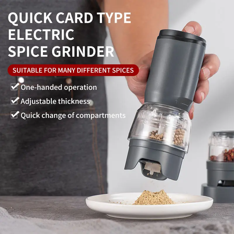 Wholesale Rechargeable Spicy Pepper Mill Automatic Electric Salt and Pepper Mill Grinder Set Manufacturers, Suppliers