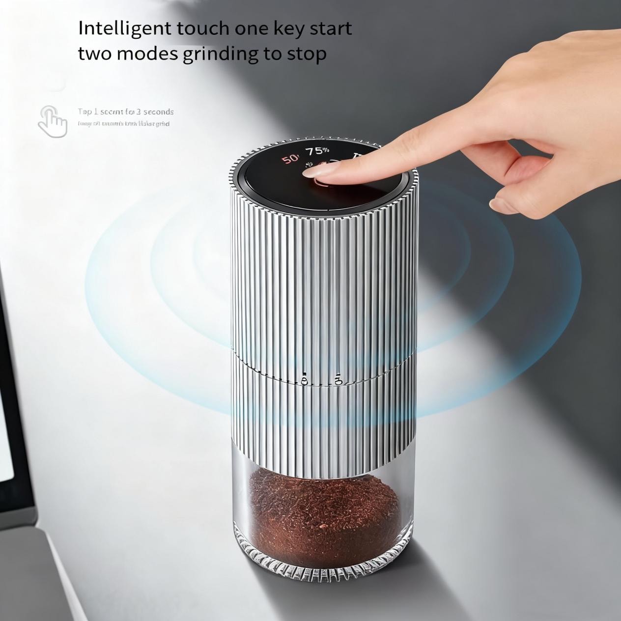 Intelligent touch control grinding
