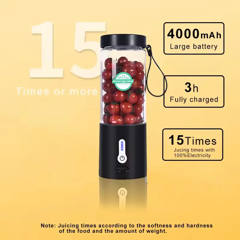 Wholesale Home Smart Application Mini Personal USB Portable Rechargeable Electric Blender Manufacturers, Supplier