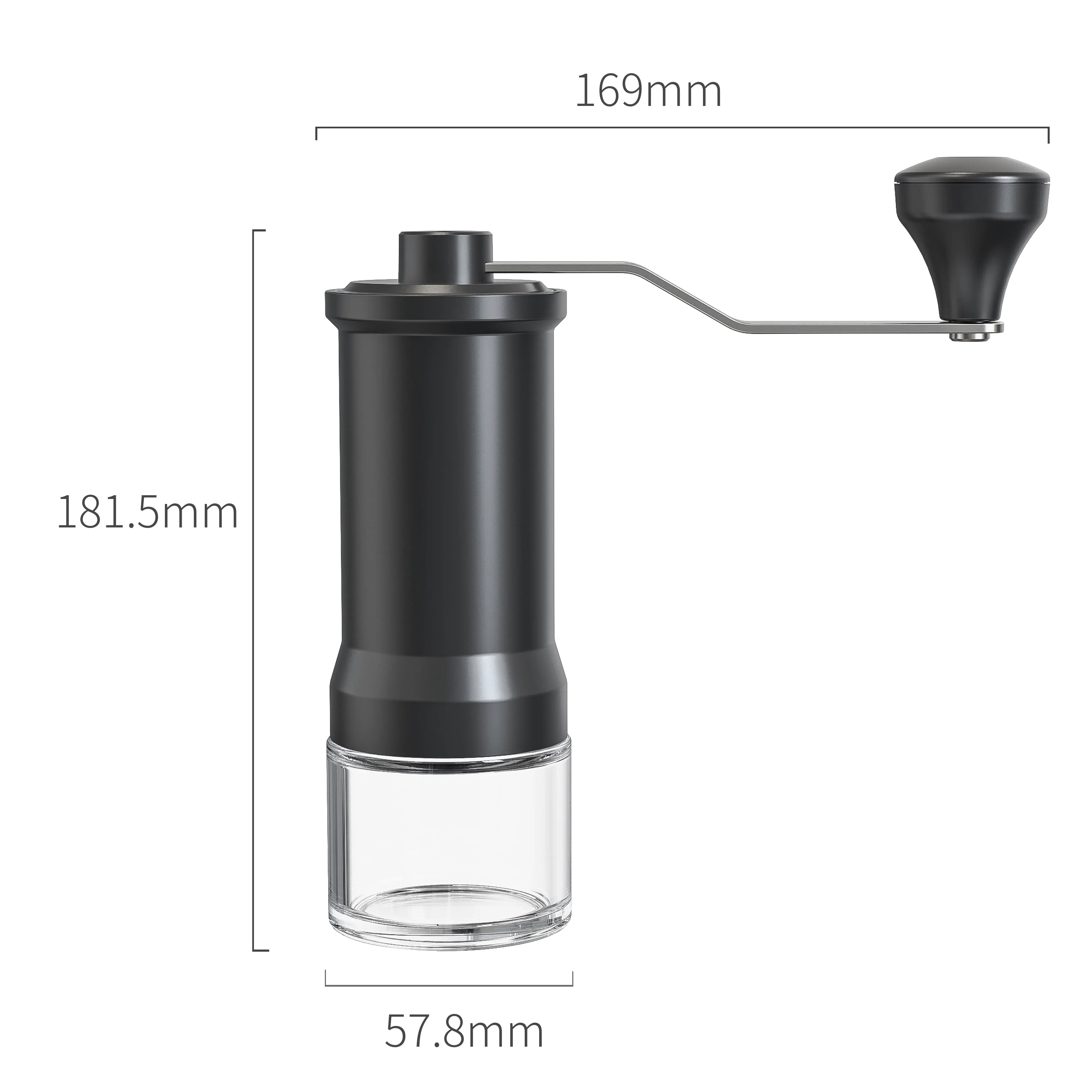 High-Quality Large Capacity Manual Coffee Grinder with Adjustable Settings Manufacturer, Suppliers