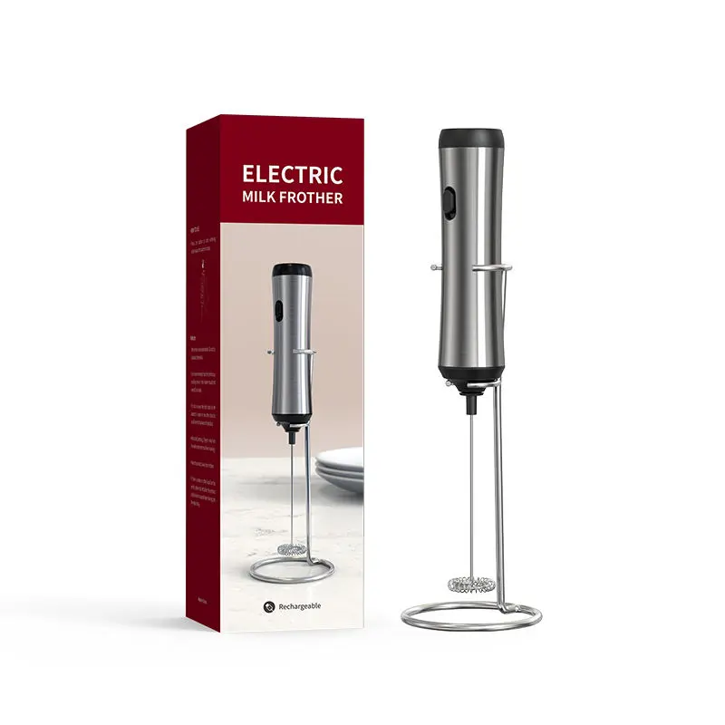 Wholesale Automatic Foam Maker Milk Steamer Handheld Coffee Whisk Electric Milk Frother Manufacturer, Manufacturers