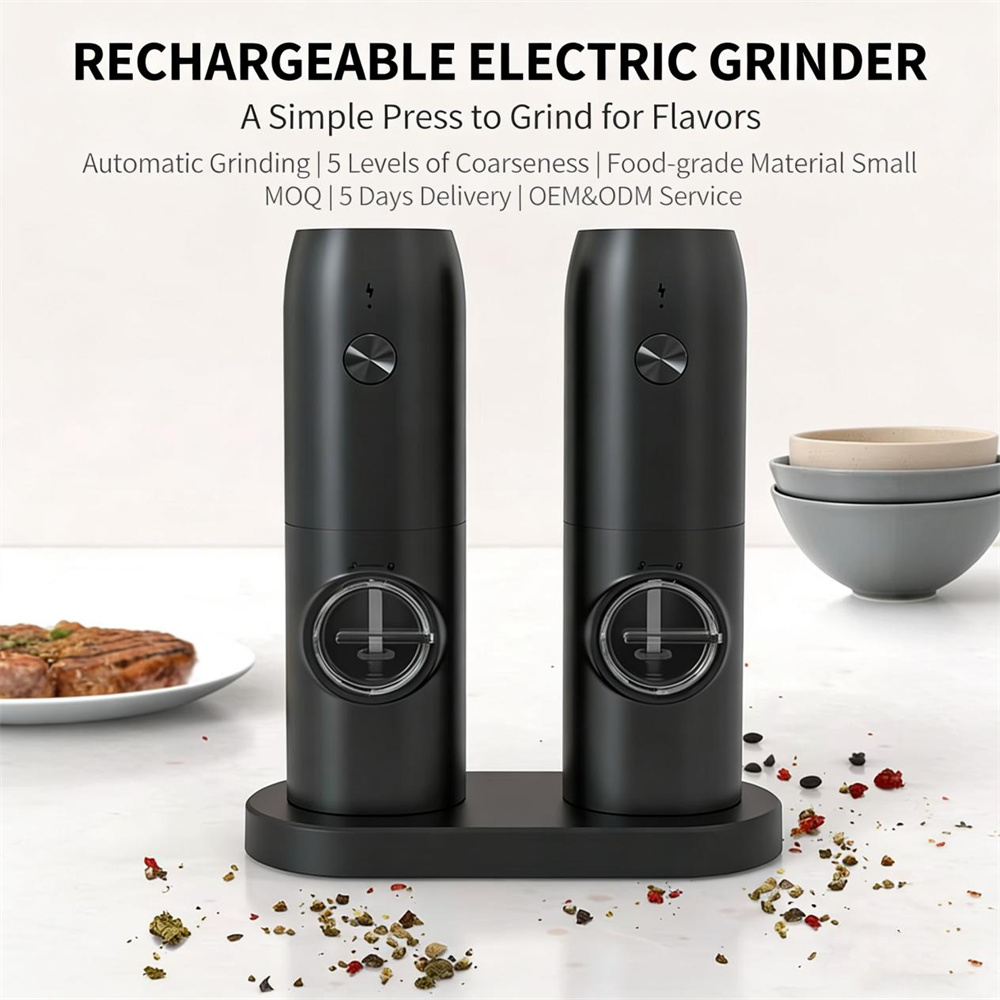 One-touch electric grinding