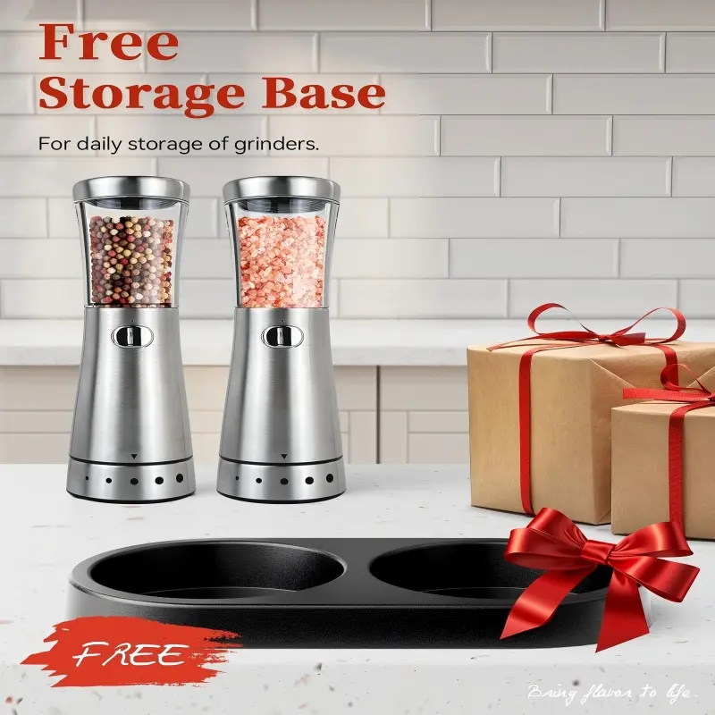 China Gravity Adjustable Ceramic Salt and Pepper Grinder Set Factories, Factory