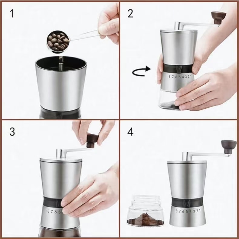 Operating Steps for Coffee Grinder